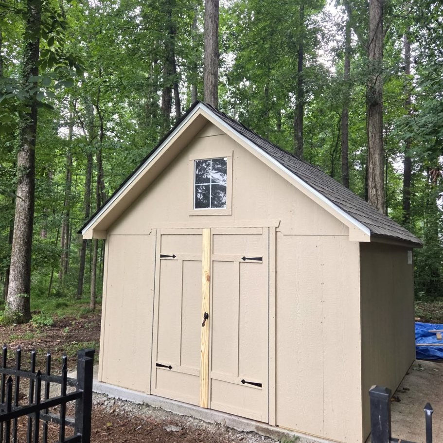 Custom storage shed